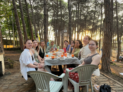wspólne pikniki  z pracownikami szpitala. Kliknij, aby powiększyć zdjęcie.